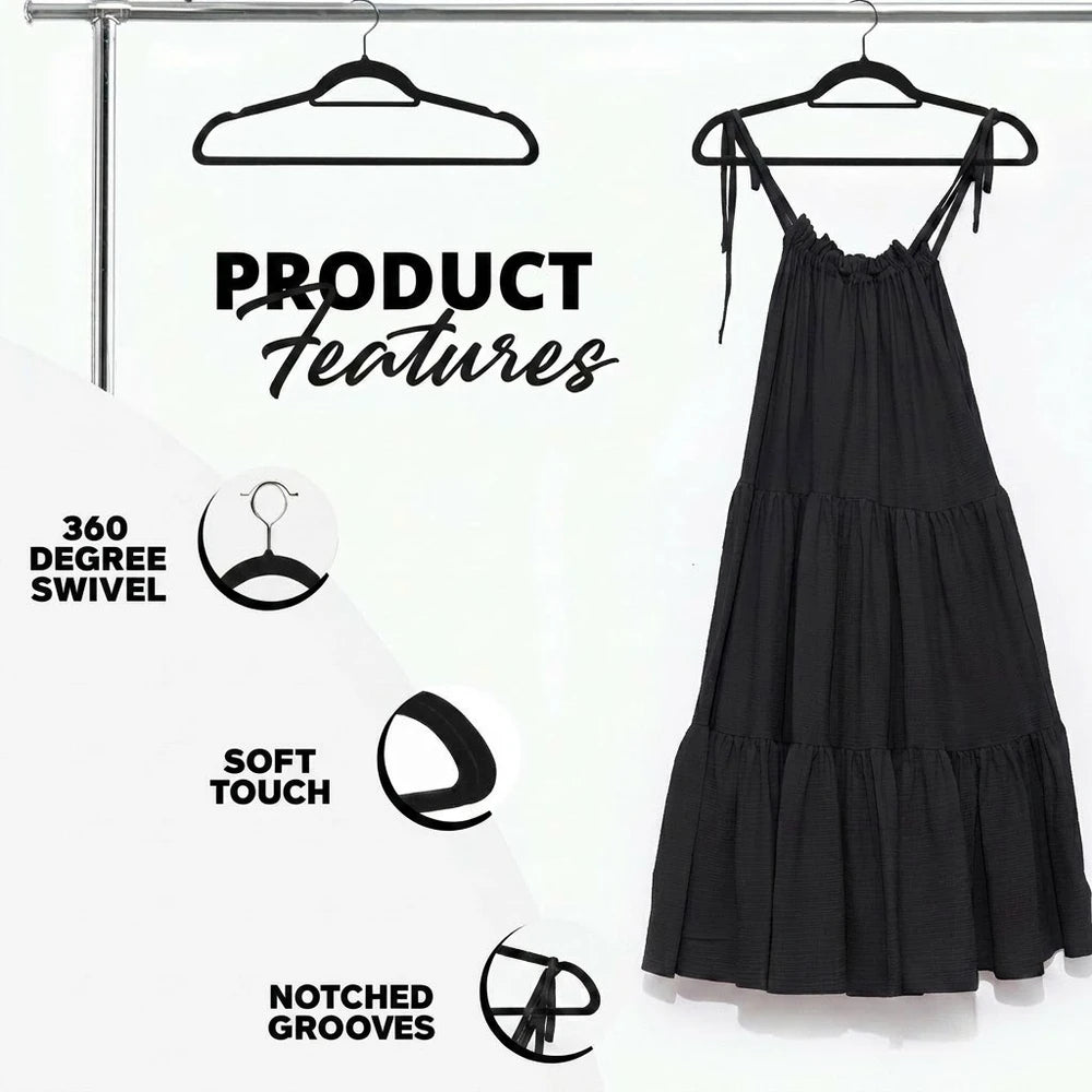 Velvet Slim Clothes Hangers